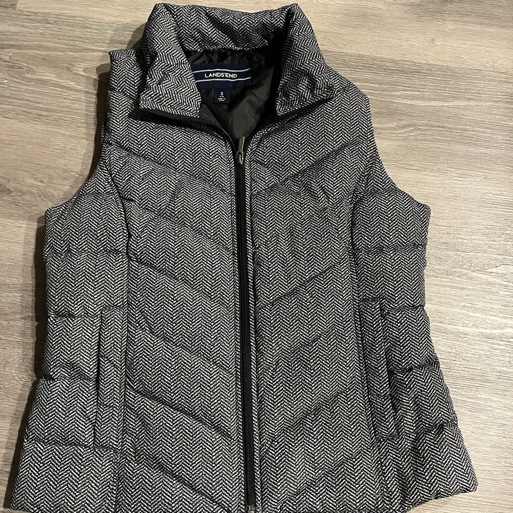 Lands’ End puffer vest